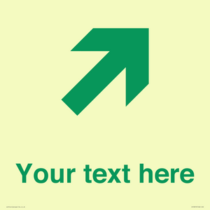 Custom Safe Condition inverse: Green Up right arrow